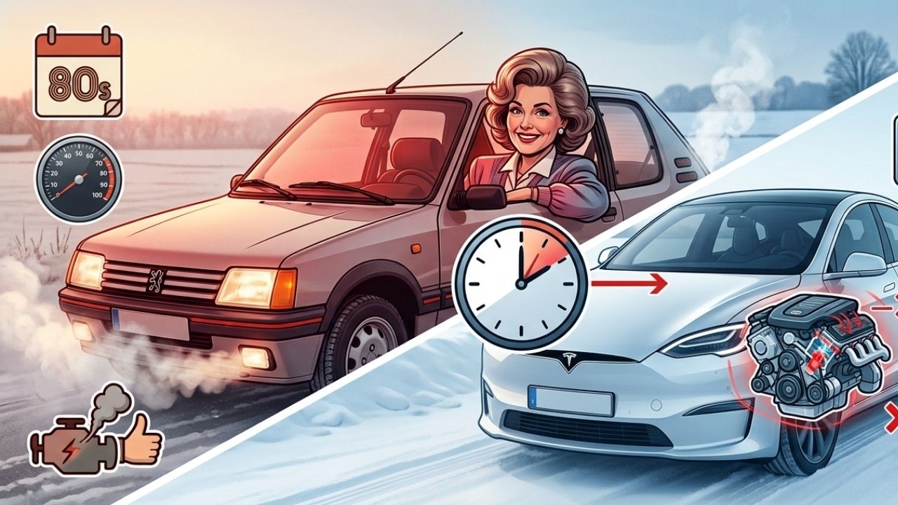 Faire chauffer sa voiture 5 minutes avant de