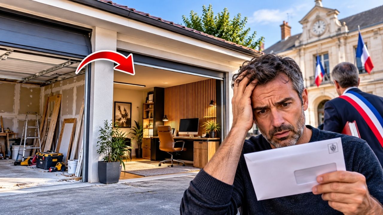 Il transforme son garage en bureau pour 6 000 €