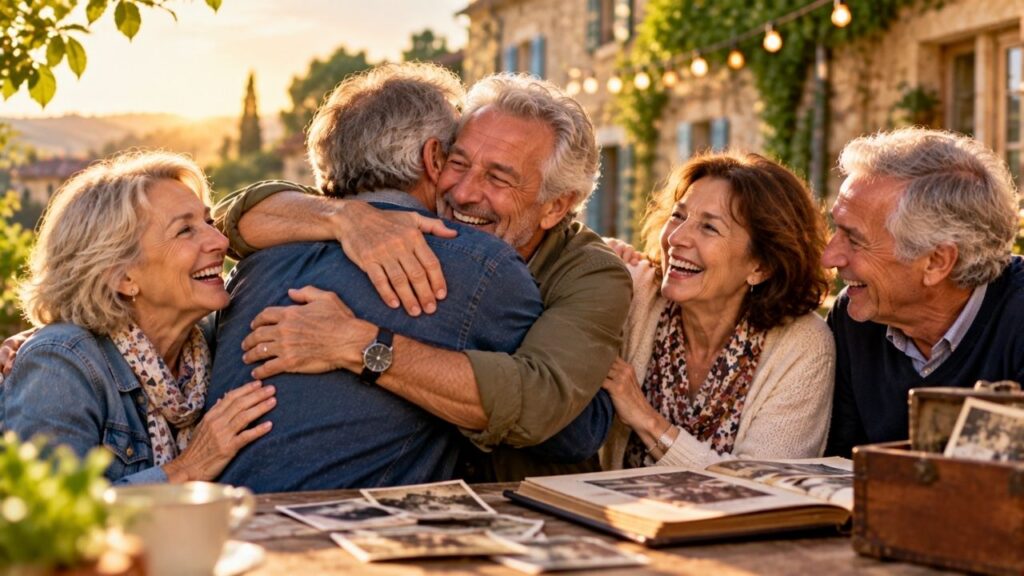 Ils se retrouvent après des années