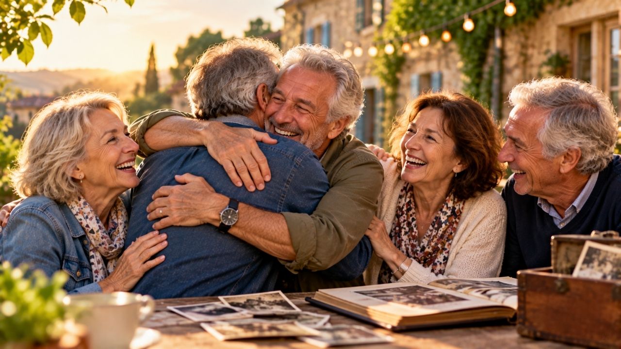 Ils se retrouvent après des années