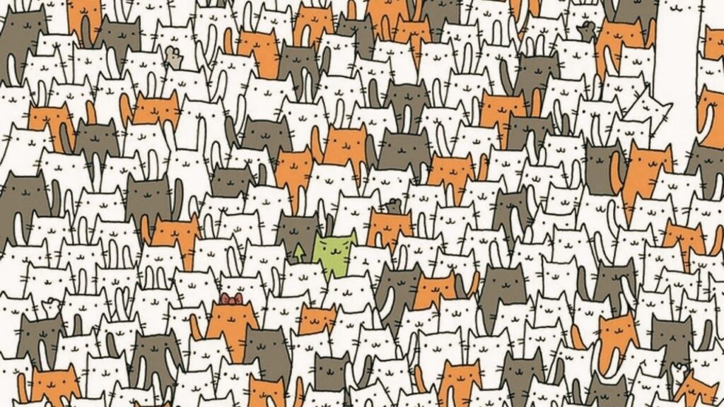 Saurez-vous repérer le lapin caché dans cette image