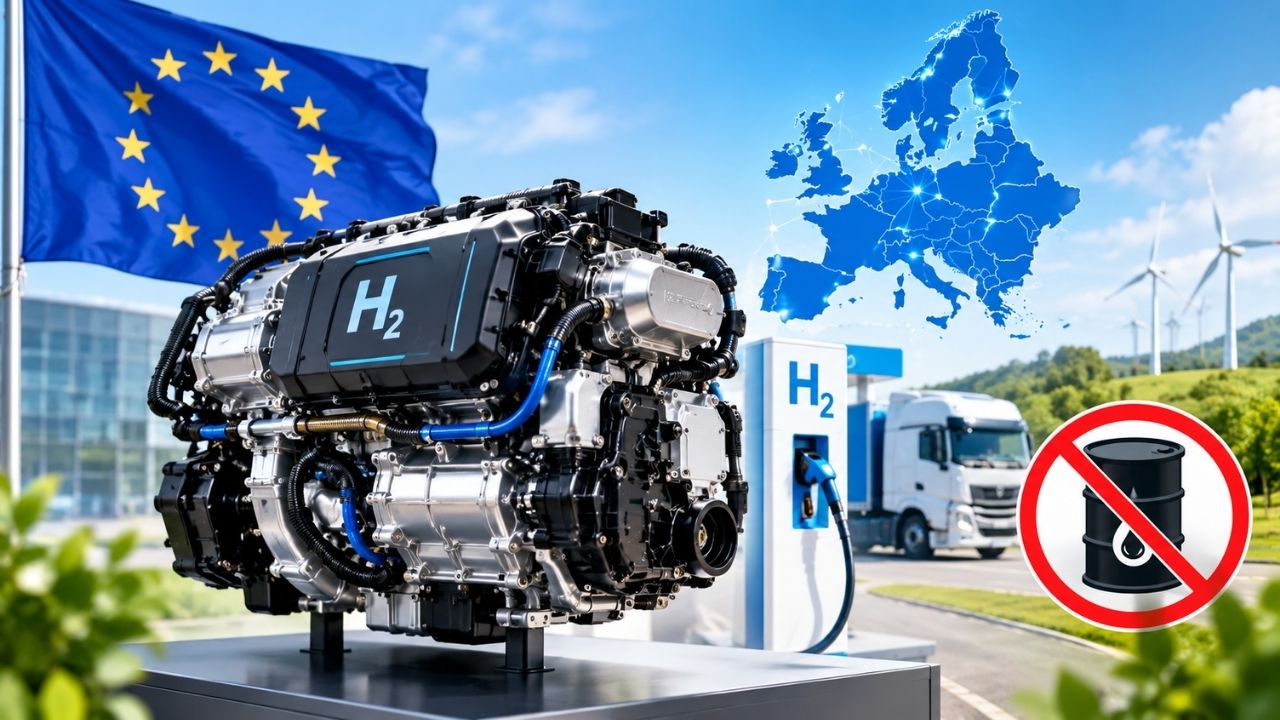 Un moteur à hydrogène conçu en Europe